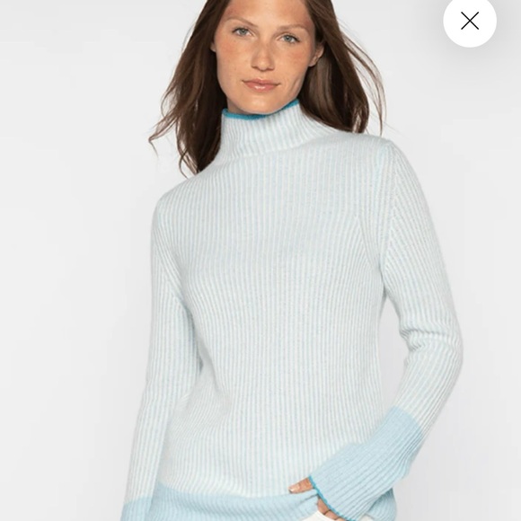 Kinross Sweaters - Kinross Cahmere Multi Plaited Rib Sweater.